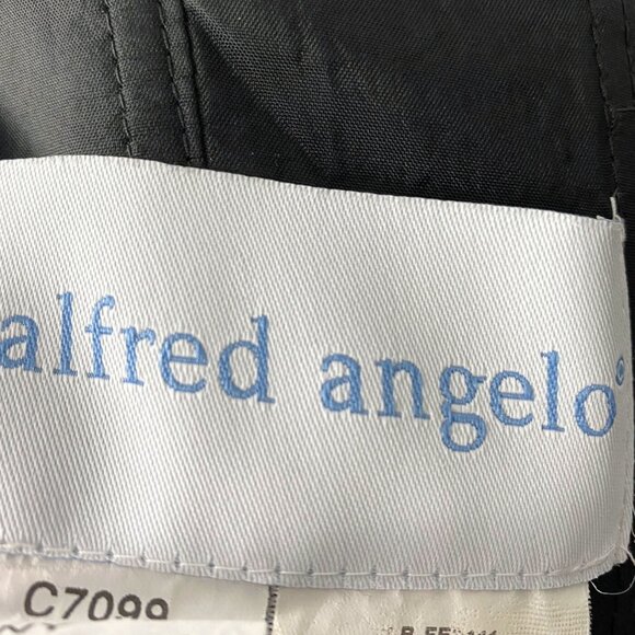 Vintage Y2K Alfred Angelo strapless sweetheart gothic romantic maxi gown small - Picture 5 of 6